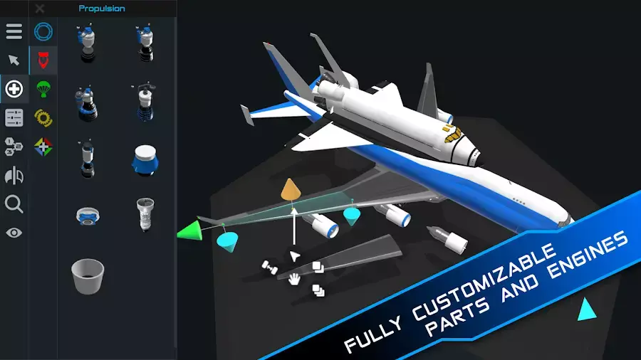 SimpleRockets 2 MOD APK v1.3.205 (Unlimited Coins, Full Patched) 4