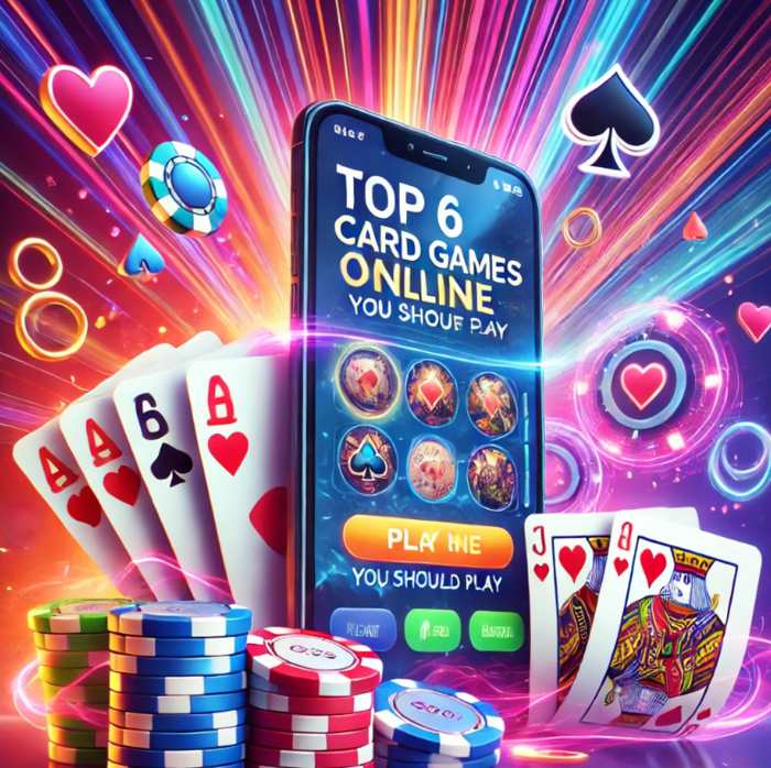 Top 6 Card Games Online You Should Play